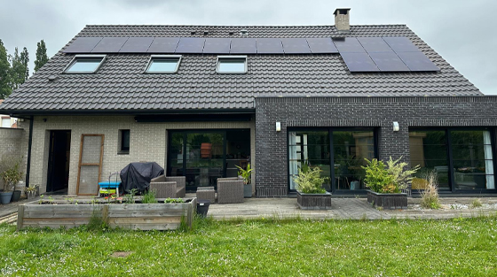 Installation de panneaux photovoltaïques réalisée par MDT Solaire dans l'Oise