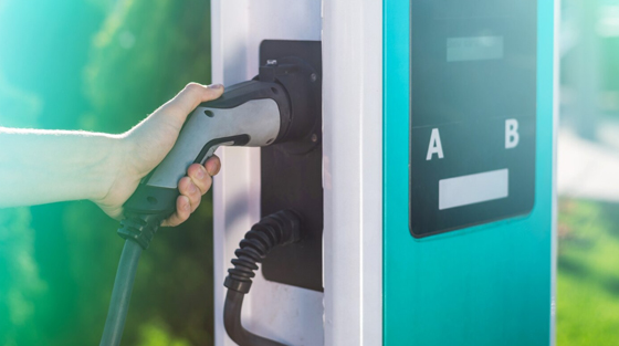 Borne de recharge véhicule électrique